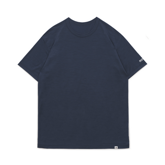 RIDGE / Men Merino Basic Tee Short Sleeve
