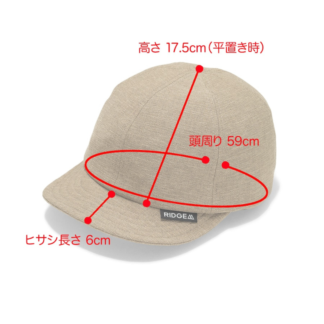 RIDGE / Hempish Basic Cap