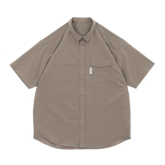 RIDGE / Men Basic Short Sleeve Shirt