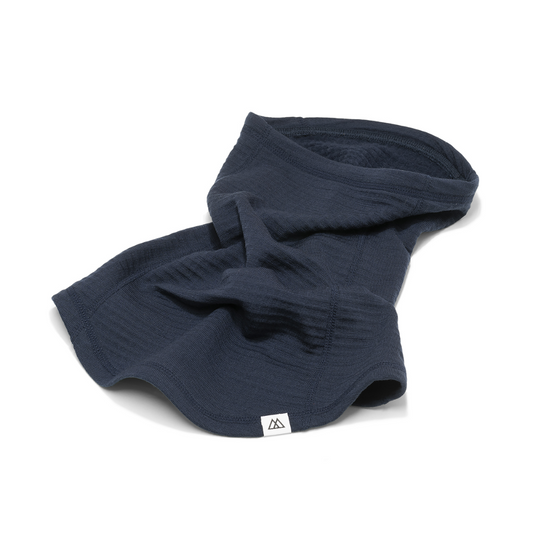 RIDGE Grid Merino Long Neck Gaiter / グリッド メリノ ロング ネックゲイター