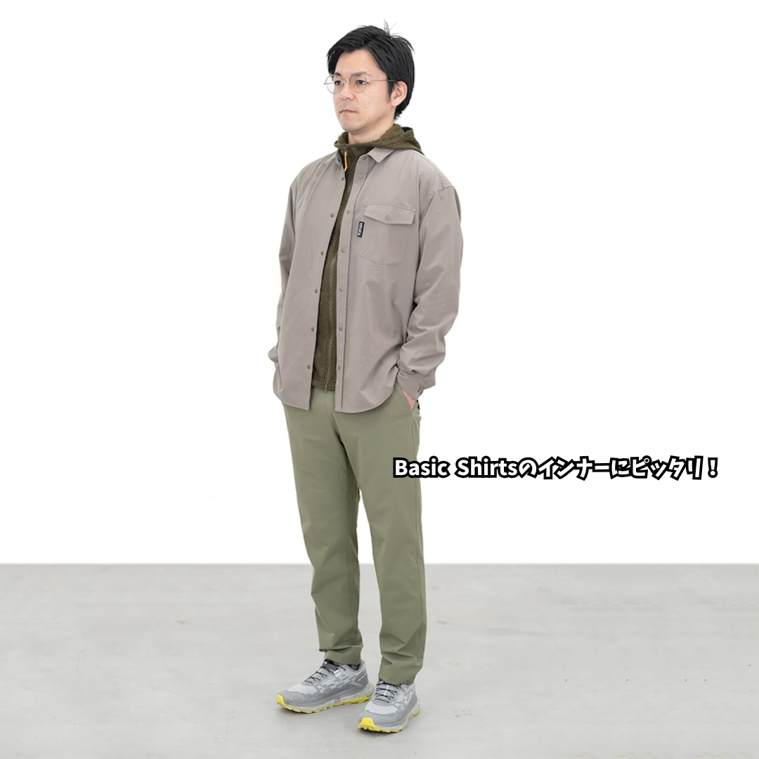 RIDGE Men Alpha Full Zip Hoodie / リッジマウンテンギア メンズ アルファ フルジップフーディー