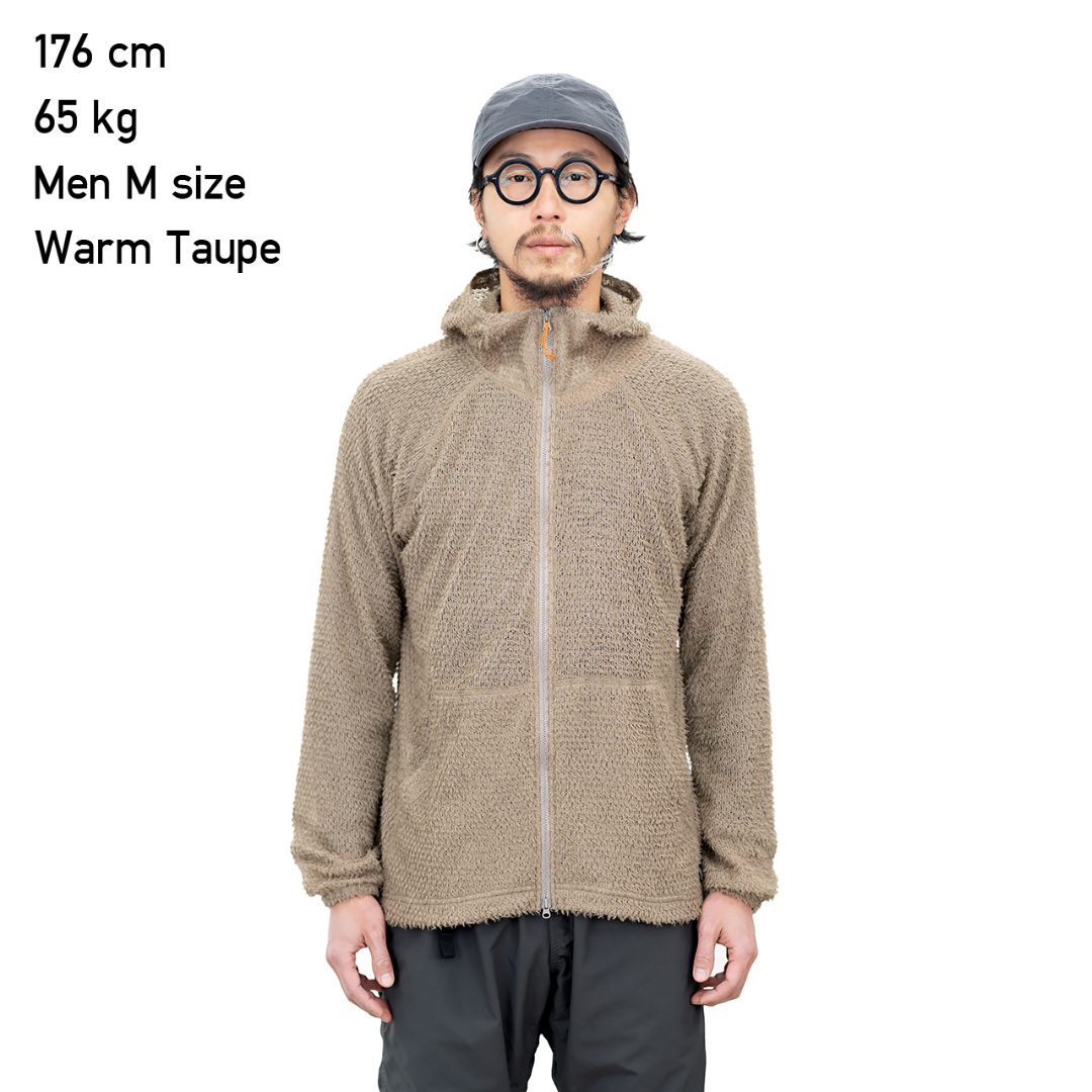 RIDGE Men Alpha Full Zip Hoodie / リッジマウンテンギア メンズ アルファ フルジップフーディー