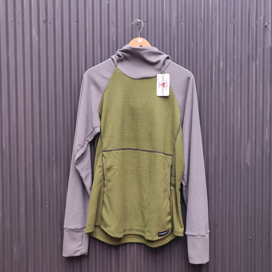 LightHeart Gear Women's Microgrid Fleece Hoody / ライトハートギア ウィメンズ マイクログリッドフリース フーディ