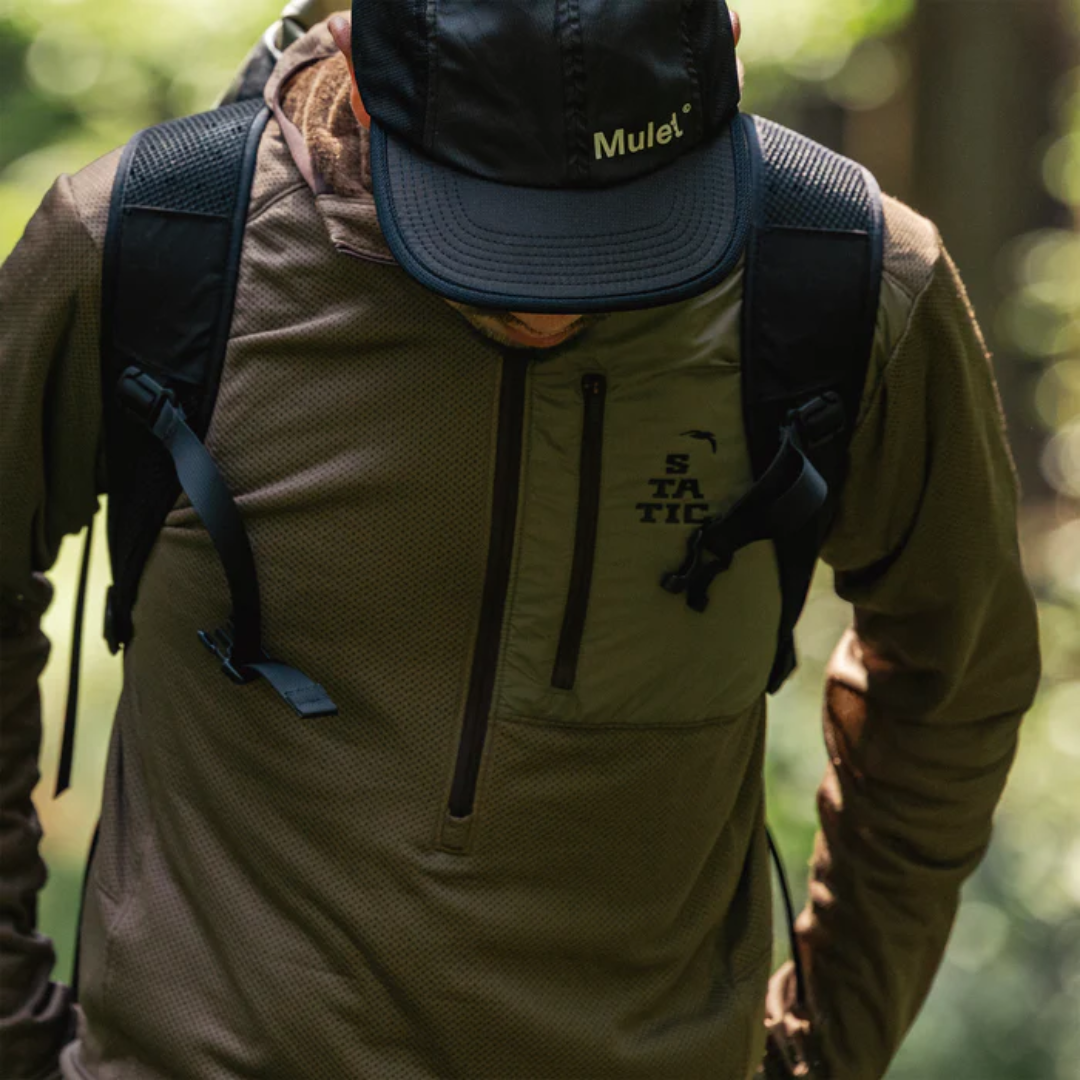 STATIC Adrift Half Zip Hoody / アドリフト ハーフジップ フーディ (2025秋冬)