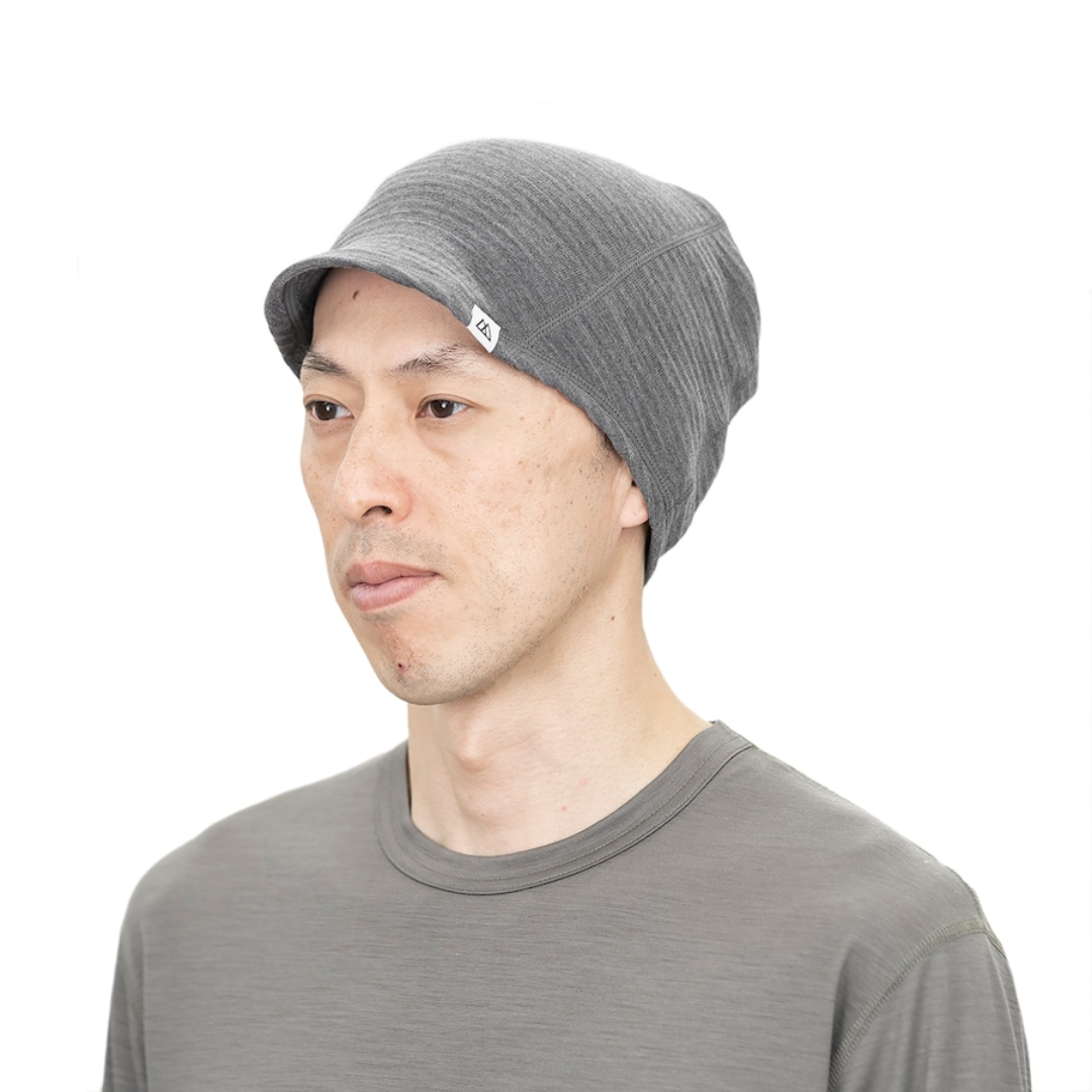 RIDGE / Grid Merino Long Neck Gaiter