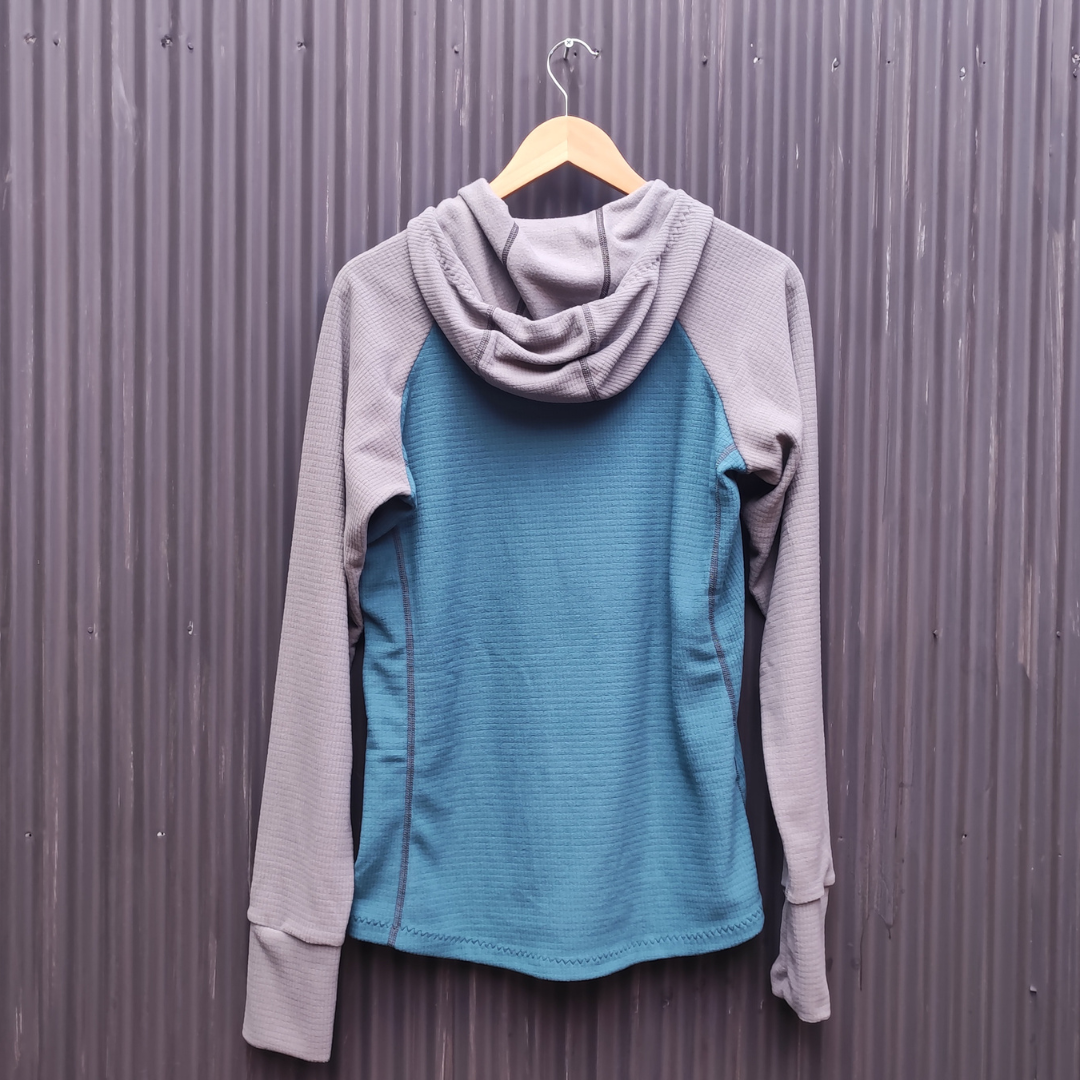 LightHeart Gear Women's Microgrid Fleece Hoody / ライトハートギア ウィメンズ マイクログリッドフリース フーディ