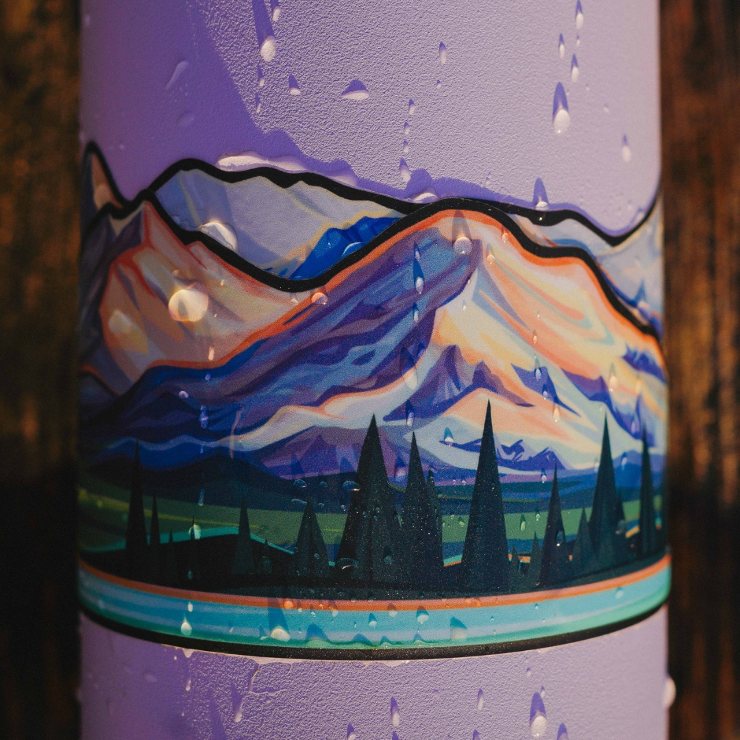 00. Cascade Volcanoes Infinity Sticker / カスケード火山群 インフィニティステッカー