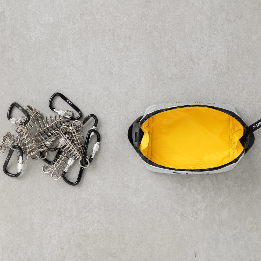 Luna Project Tyvek Zipper Pouch / ルナプロジェクト　タイベック　ジッパー　ポーチ