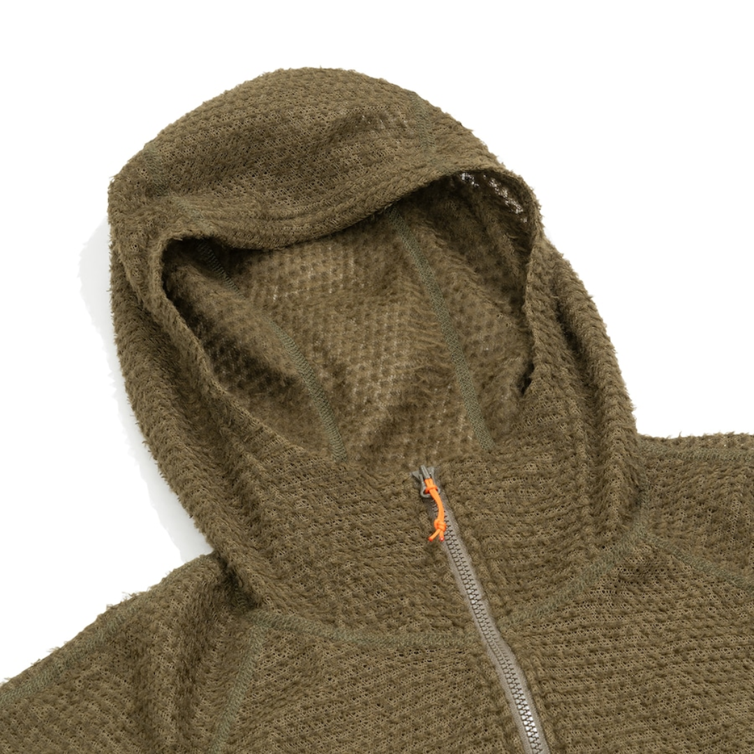 RIDGE Women Alpha Full Zip Hoodie / リッジマウンテンギア　ウィメンズ　アルファ　フルジップフーディー