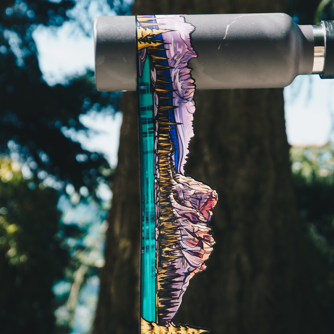 00. Sawtooths &amp; Elephant's Perch Infinity Sticker