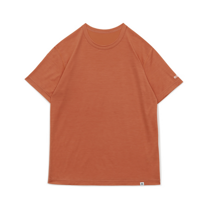 RIDGE / Women Merino Basic Tee Short Sleeve