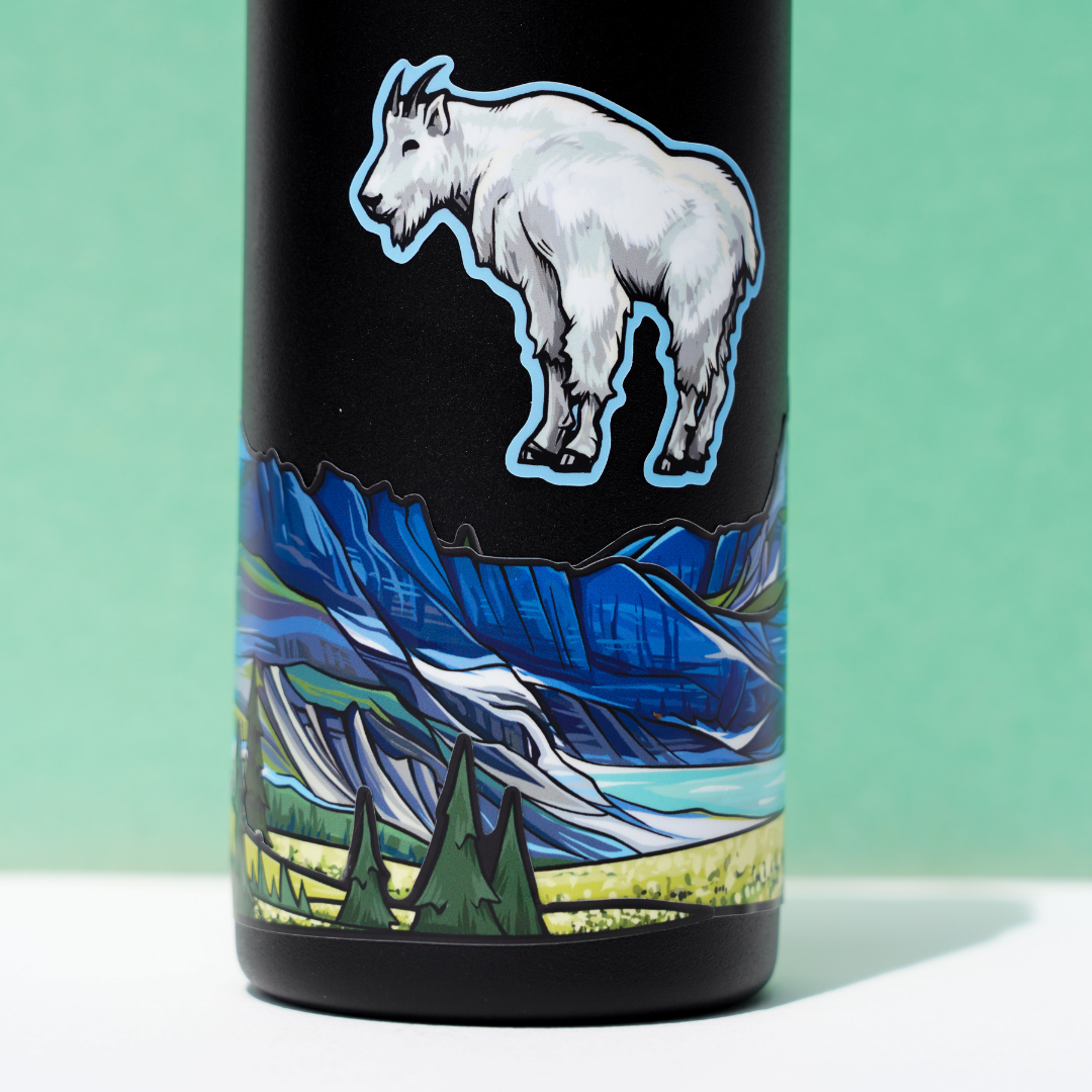 00. Glacier National Park Infinity Stickers