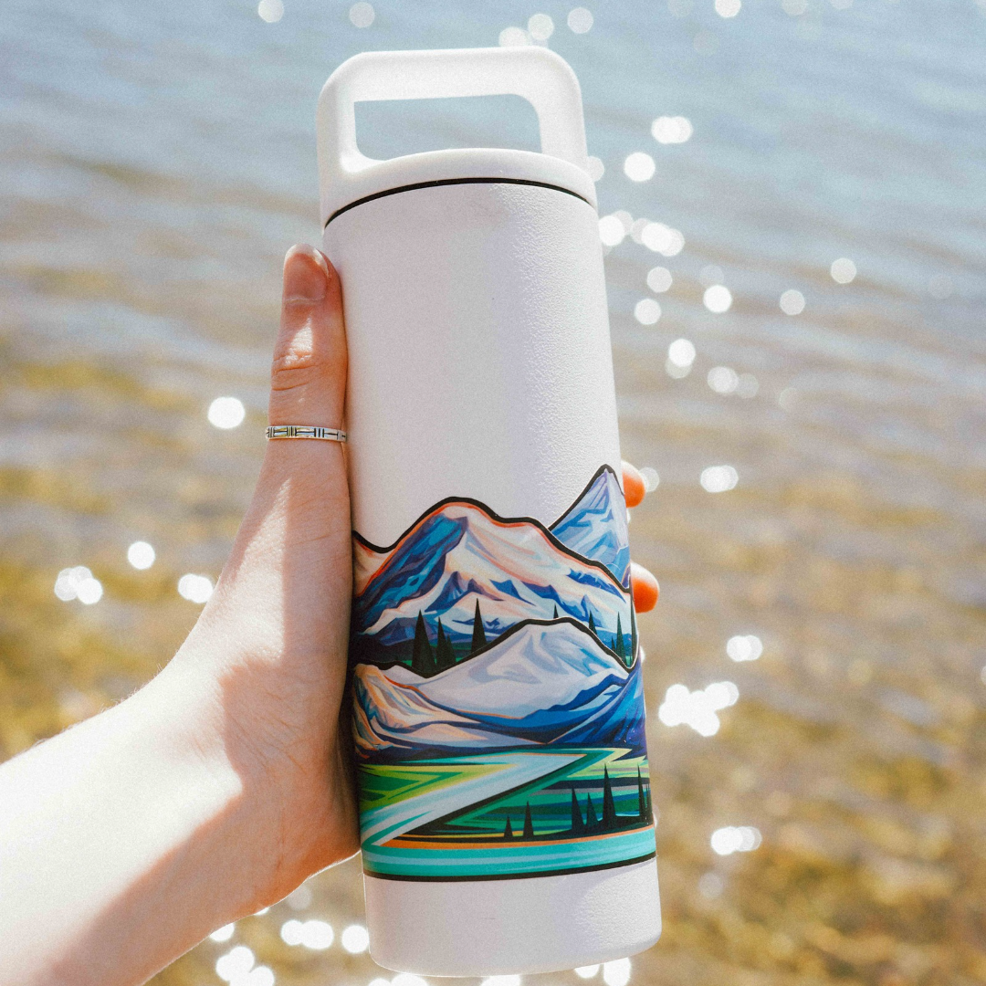 00. Cascade Volcanoes Infinity Sticker  / カスケード火山群　インフィニティステッカー