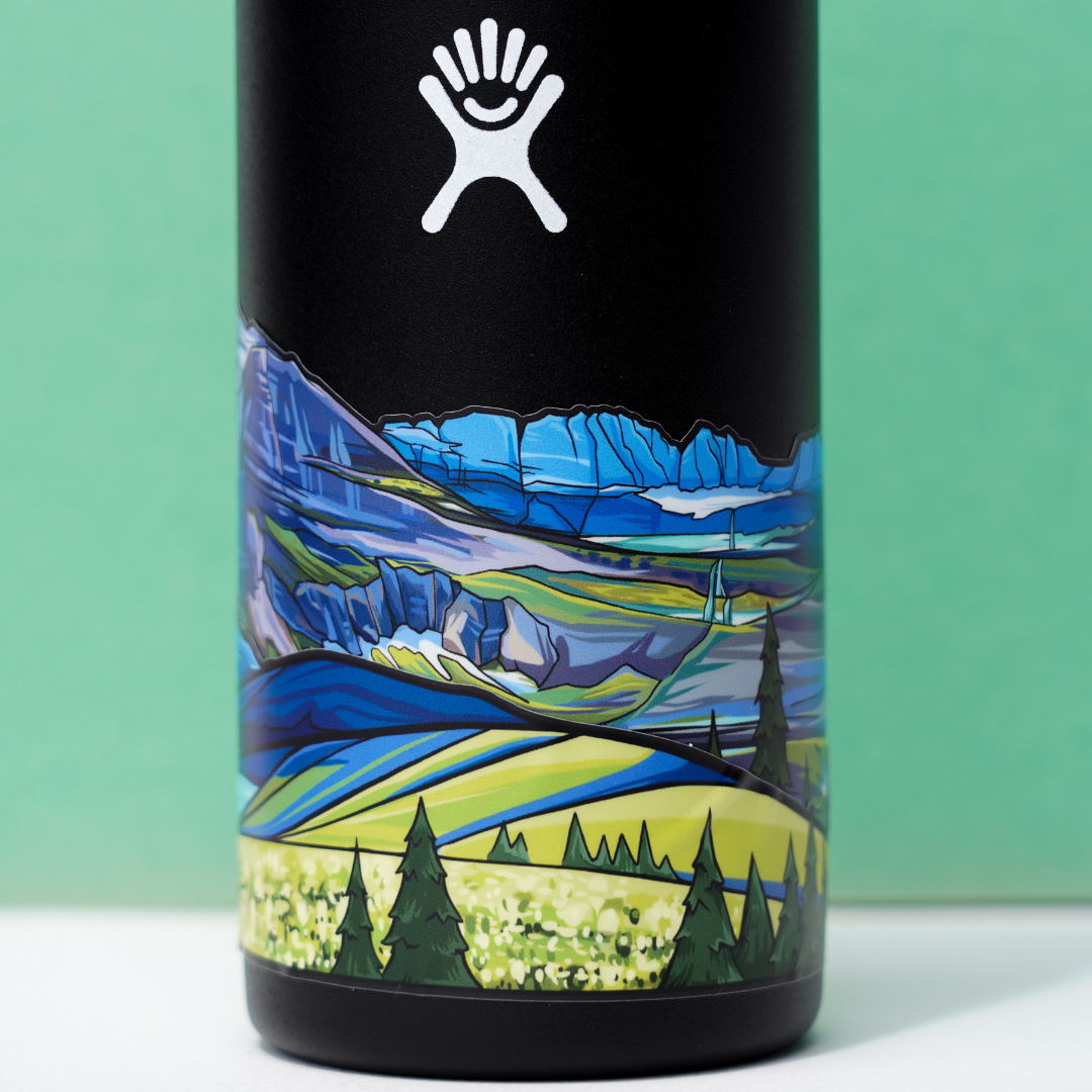 00. Glacier National Park Infinity Stickers