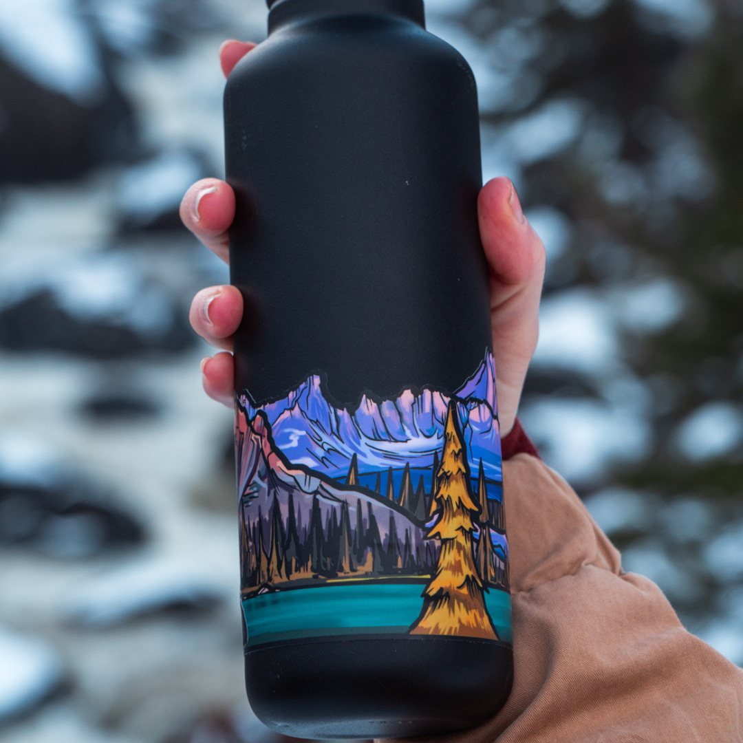 00. Sawtooths &amp; Elephant's Perch Infinity Sticker