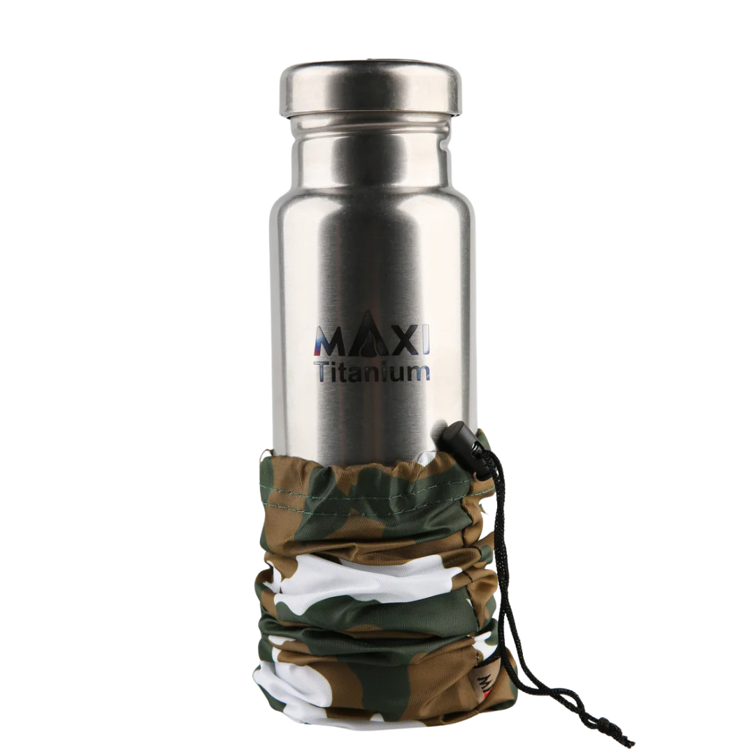 MAXI Titanium Water Bottle 800ml / マキシ チタニウム ウォーター ボトル