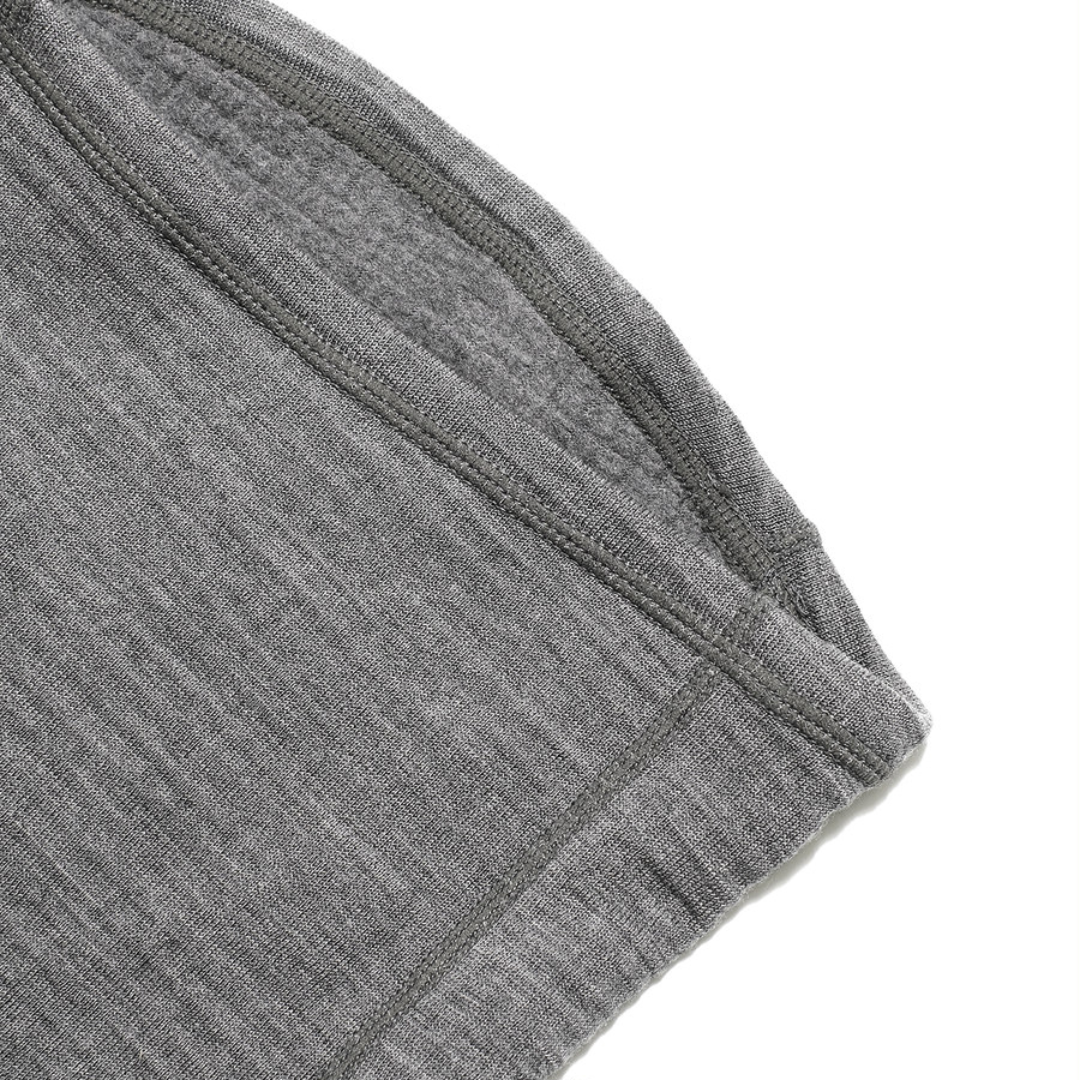 RIDGE Grid Merino Long Neck Gaiter / グリッド メリノ ロング ネックゲイター