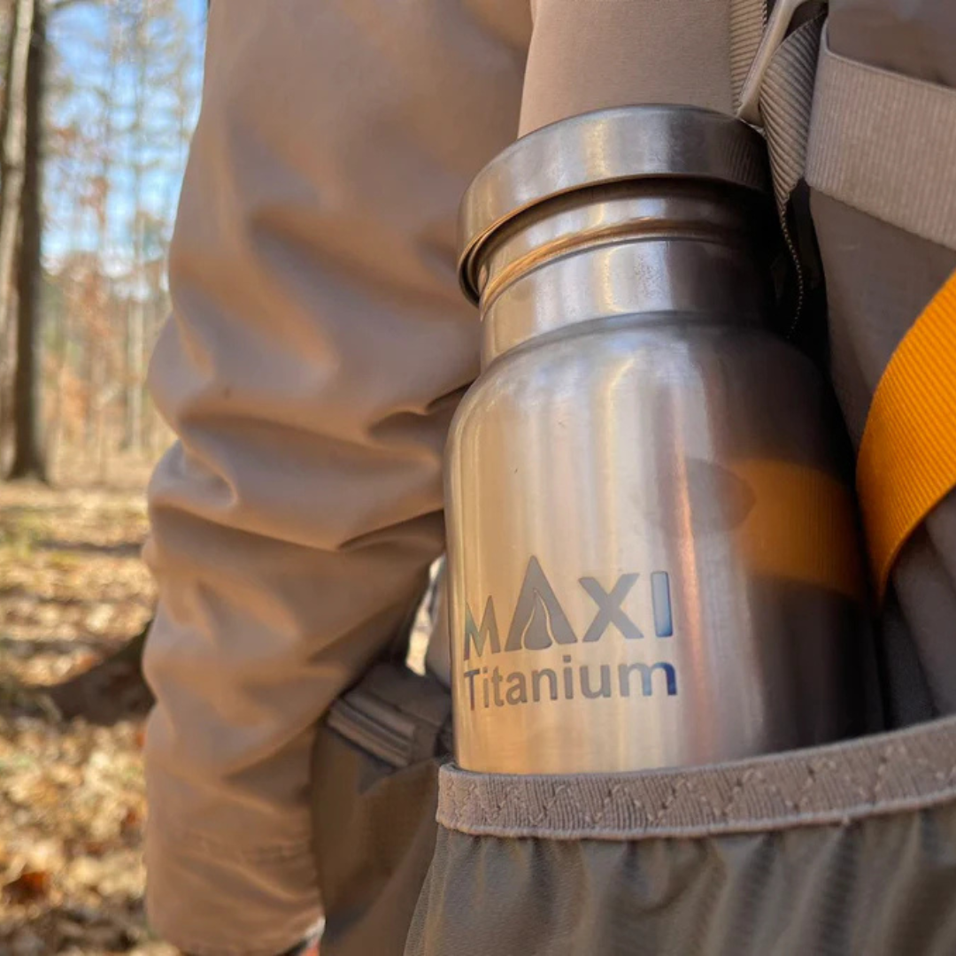 MAXI Titanium Water Bottle 800ml / Maxi Titanium Water Bottle