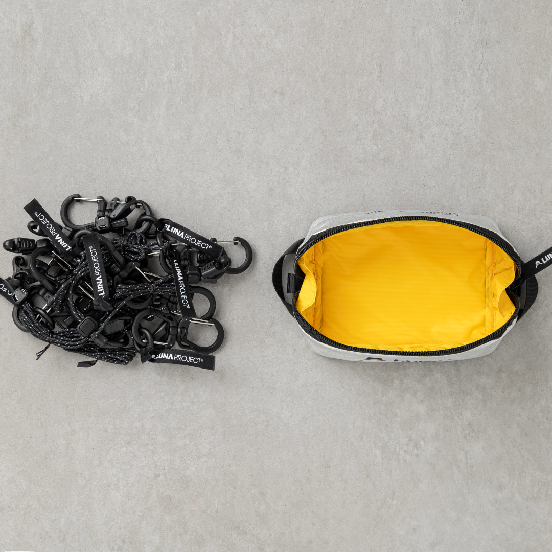 Luna Project Tyvek Zipper Pouch / ルナプロジェクト　タイベック　ジッパー　ポーチ