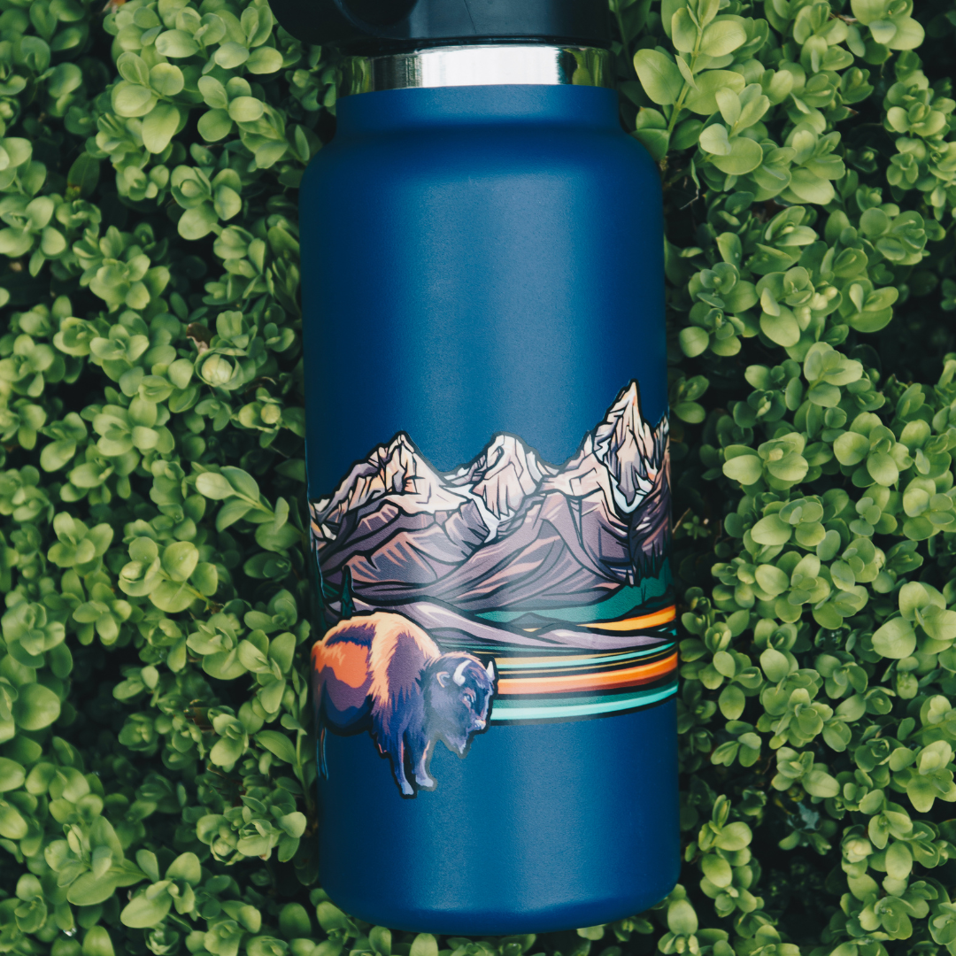 00. Grand Teton National Park Infinity Stickers / グランドティトン国立公園　インフィニティステッカー