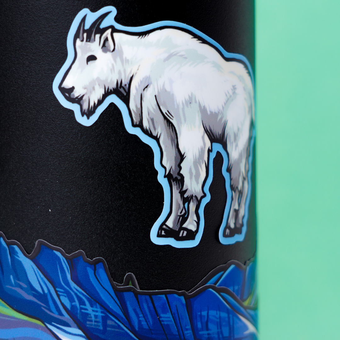 00. Glacier National Park Infinity Stickers