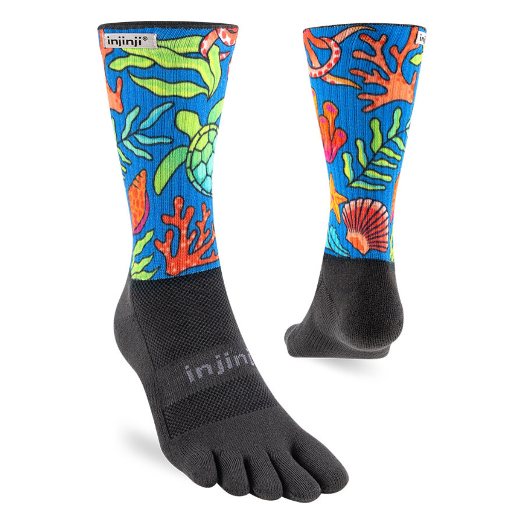 injinji / インジンジ アーティストデザイン トレイルミッドウエイトクルー