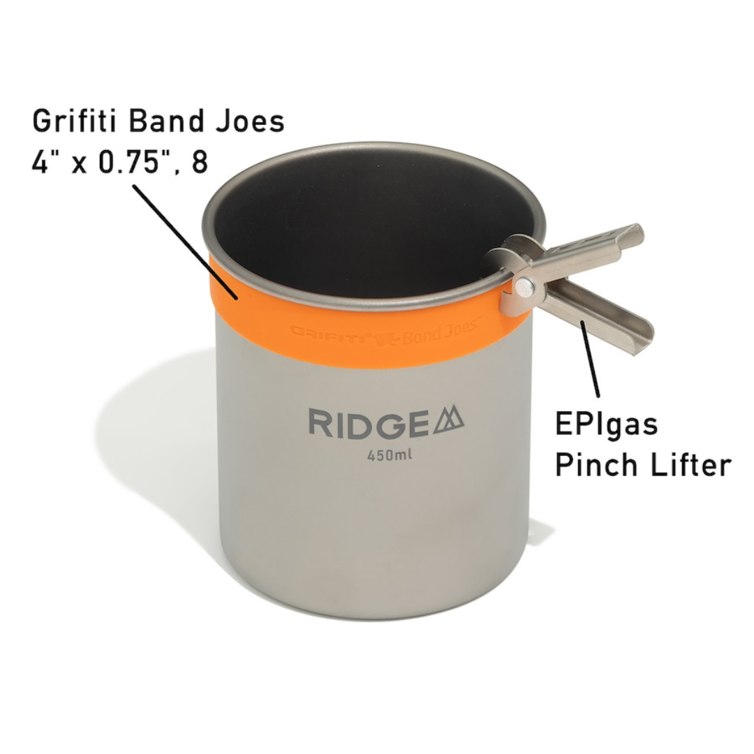 RIDGE / Titanium Mug 450ml