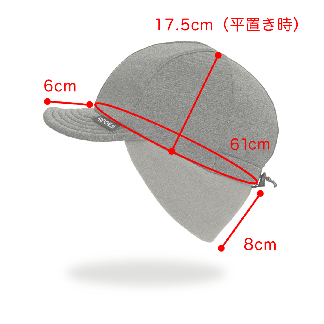 RIDGE / Power Stretch Earmuff Cap
