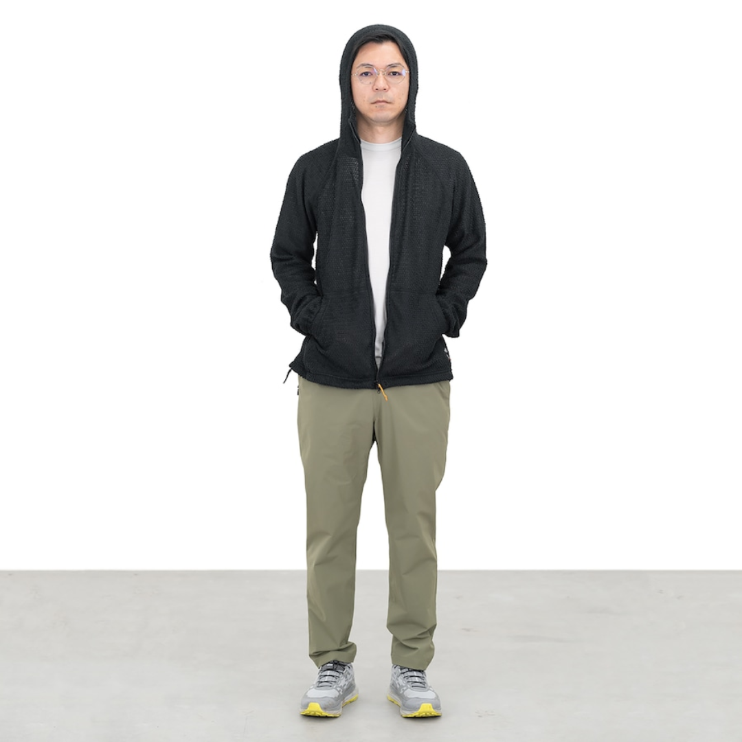 RIDGE Men Alpha Full Zip Hoodie / リッジマウンテンギア メンズ　アルファ　フルジップフーディー