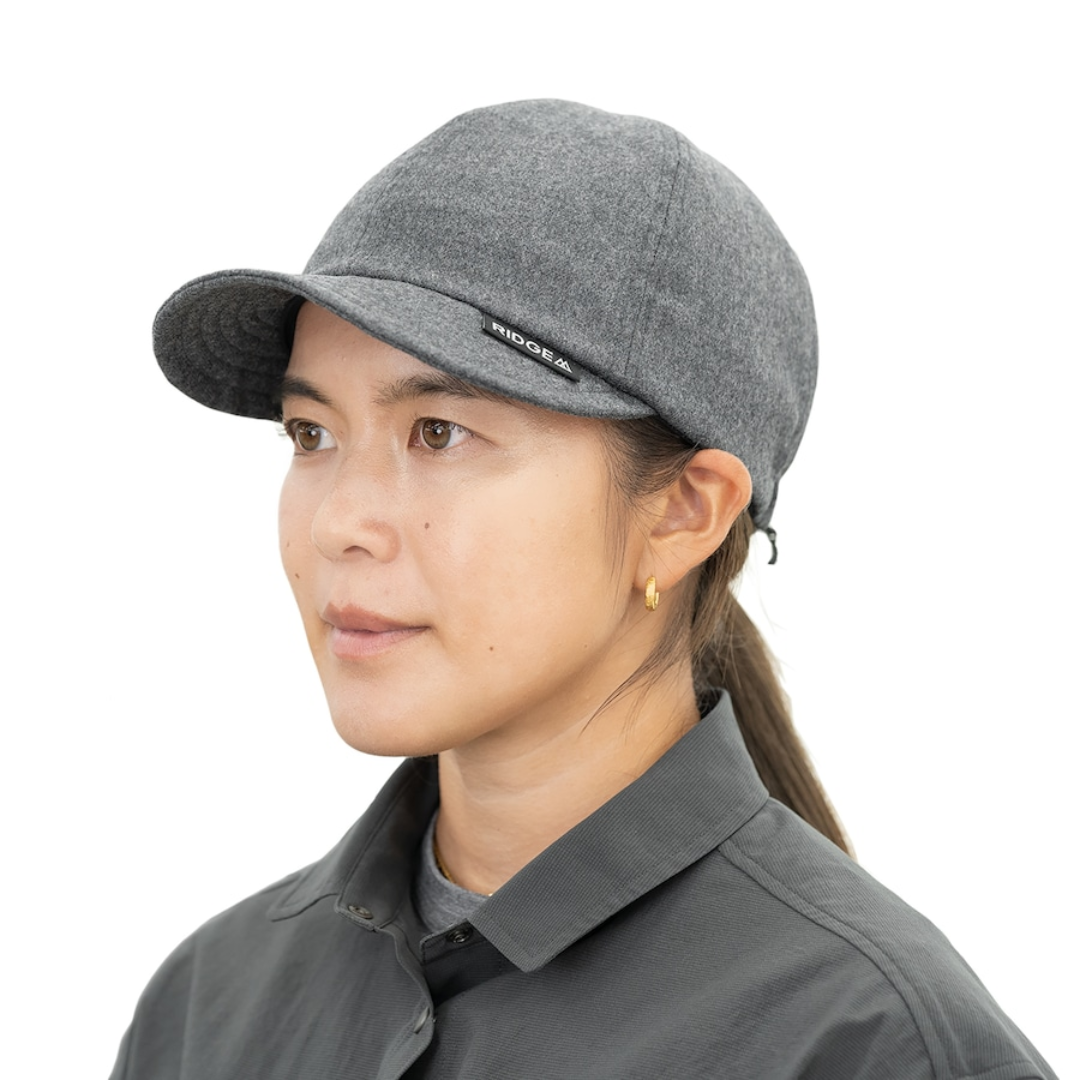 RIDGE / Merino Flannel Basic Cap