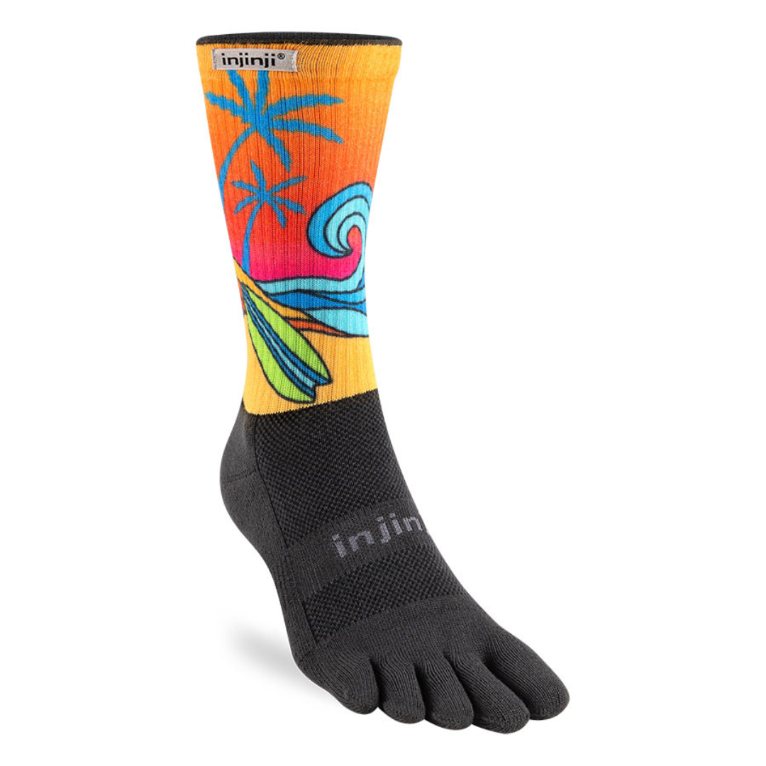 injinji / インジンジ アーティストデザイン トレイルミッドウエイトクルー