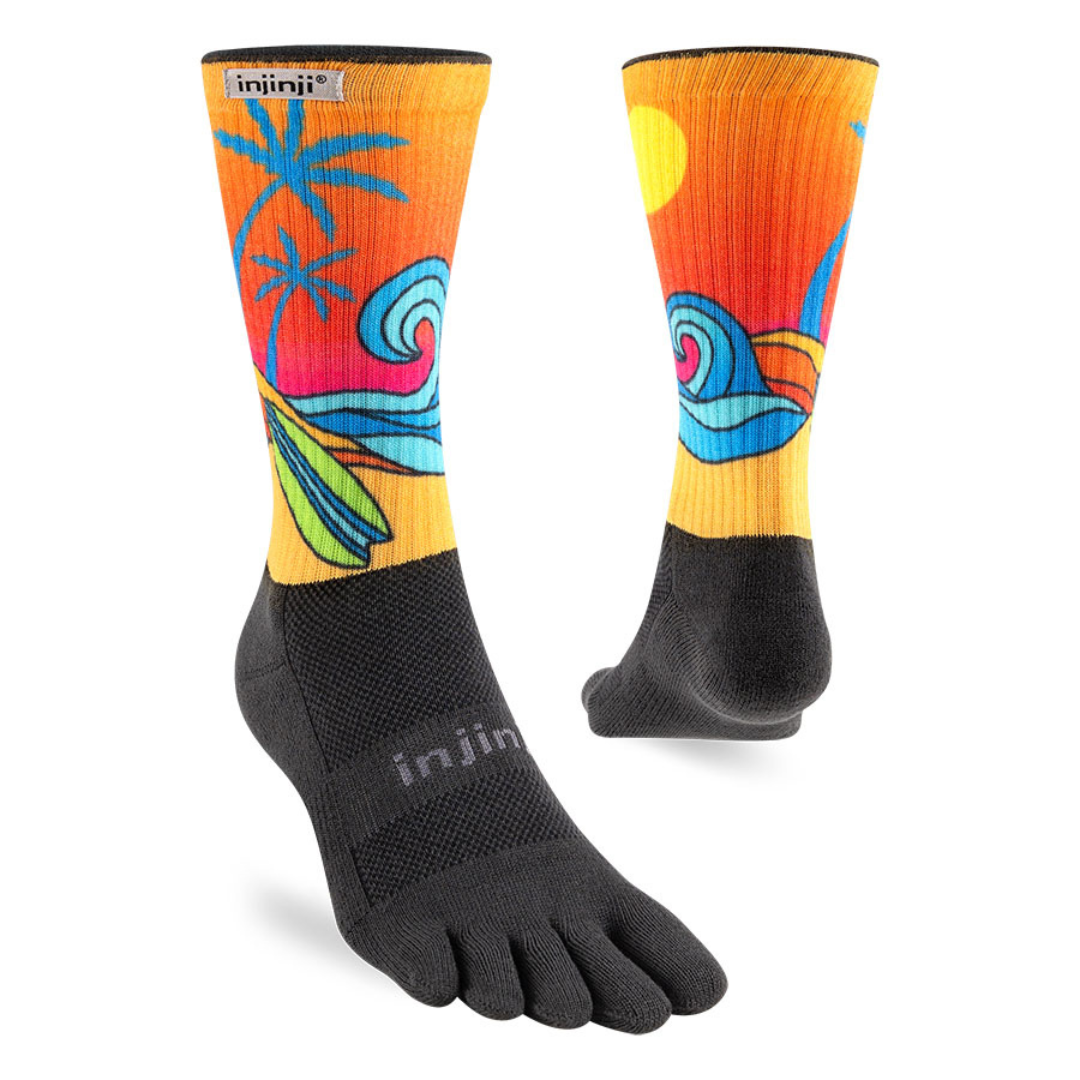 injinji / インジンジ アーティストデザイン トレイルミッドウエイトクルー