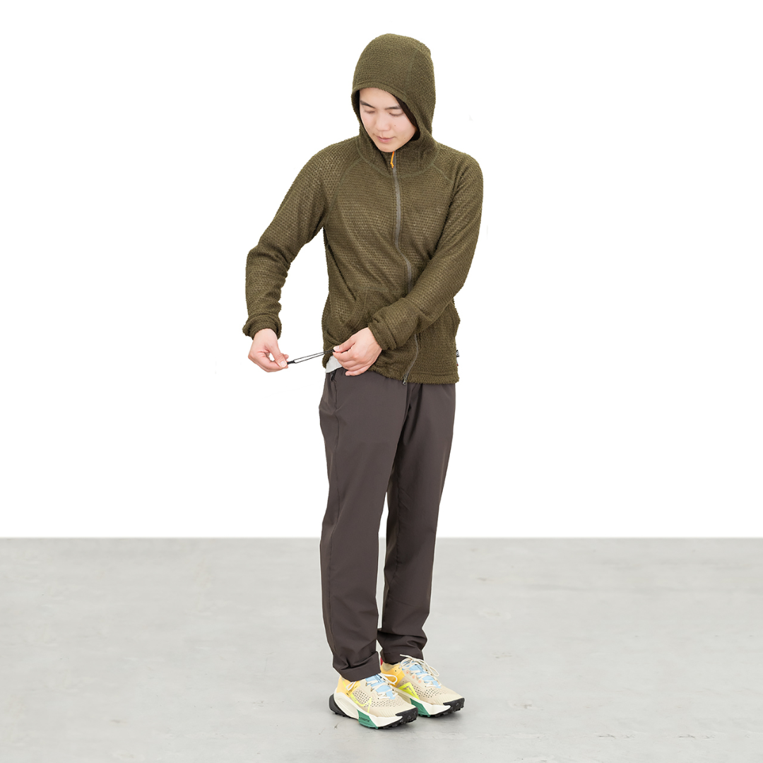 RIDGE Women Alpha Full Zip Hoodie / リッジマウンテンギア　ウィメンズ　アルファ　フルジップフーディー