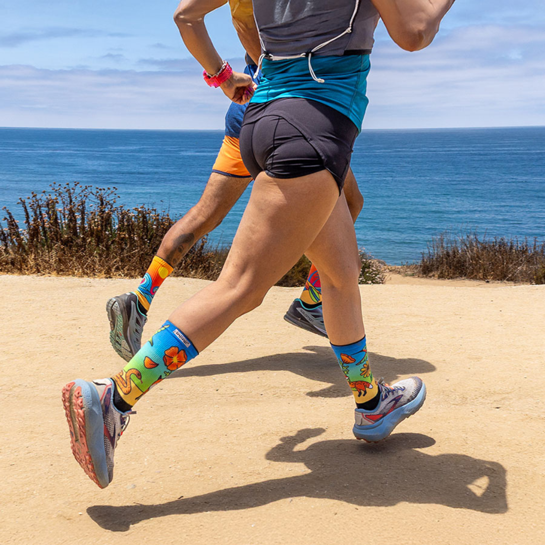 injinji / インジンジ アーティストデザイン トレイルミッドウエイトクルー