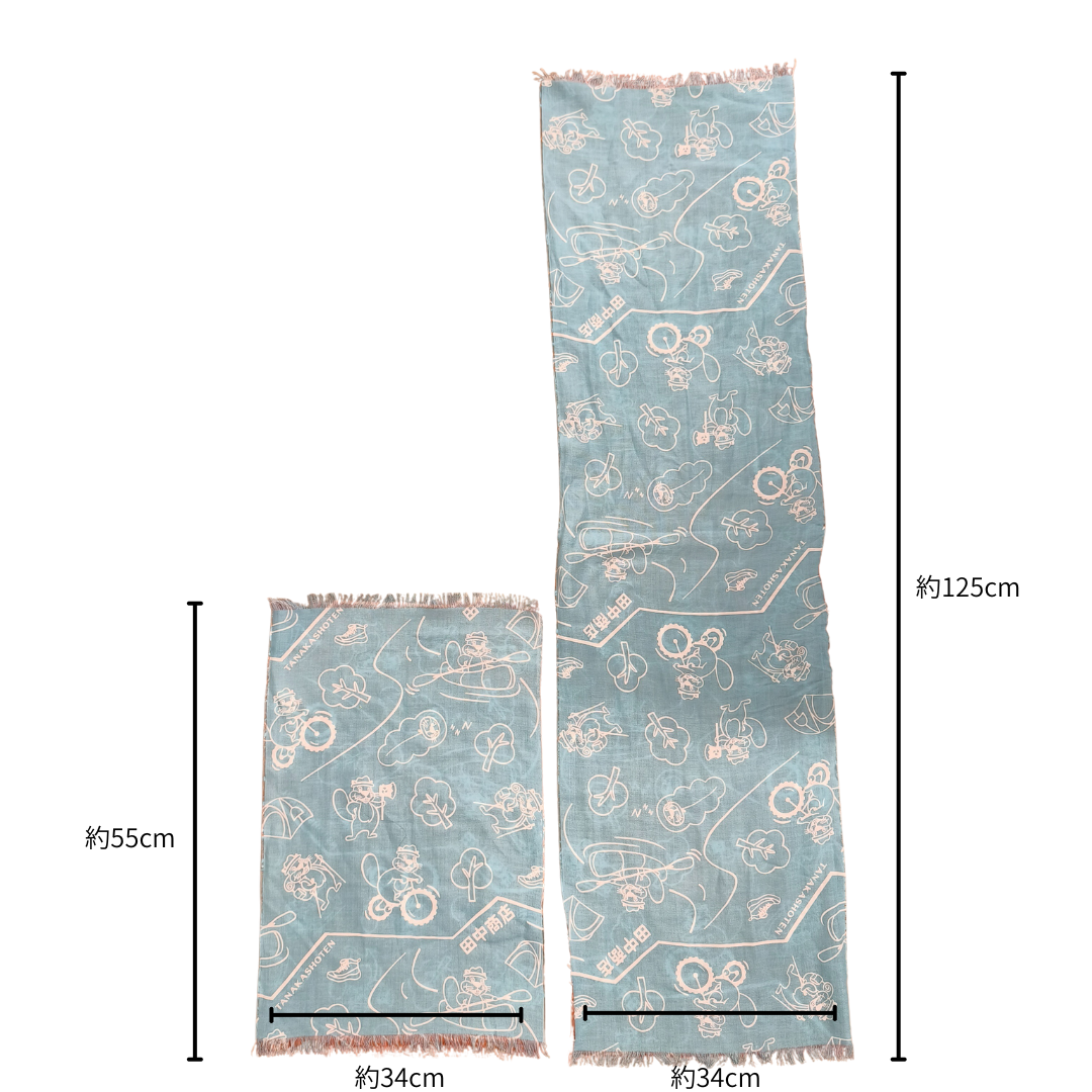 【PRIRET x 田中商店】オリジナル山ストール&ネックゲイター