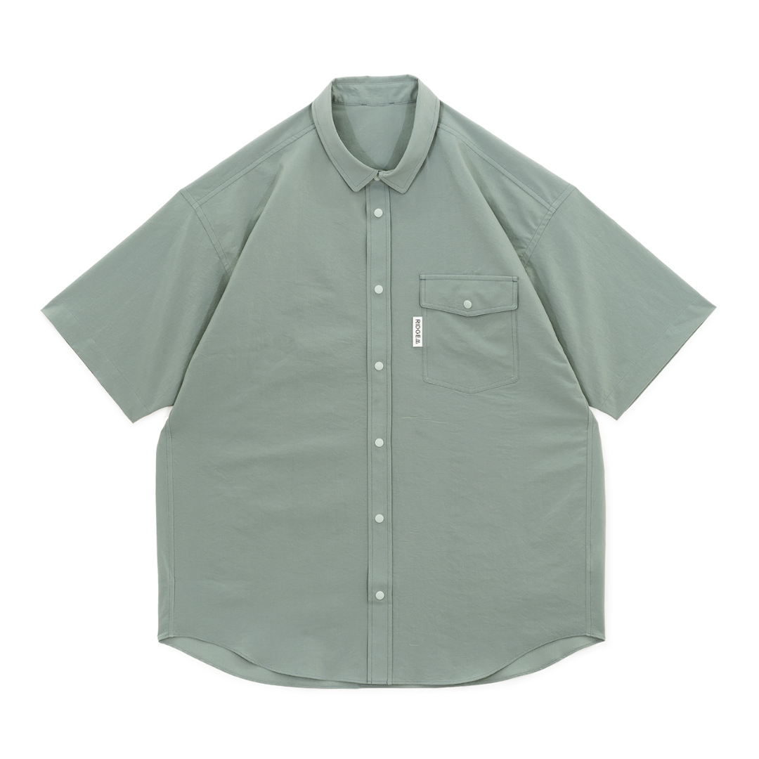 RIDGE / Women Basic Short Sleeve Shirt