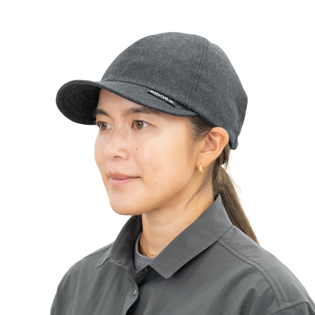 RIDGE / Merino Flannel Basic Cap