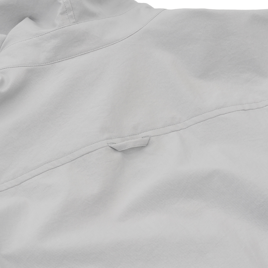 RIDGE / Men Hooded Long Sleeve Shirt