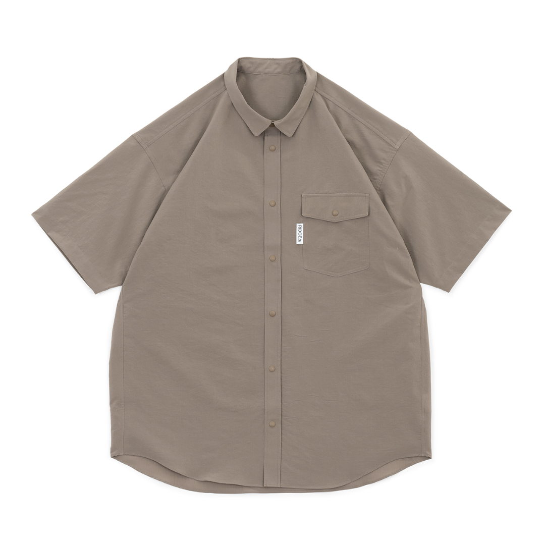 RIDGE / Women Basic Short Sleeve Shirt