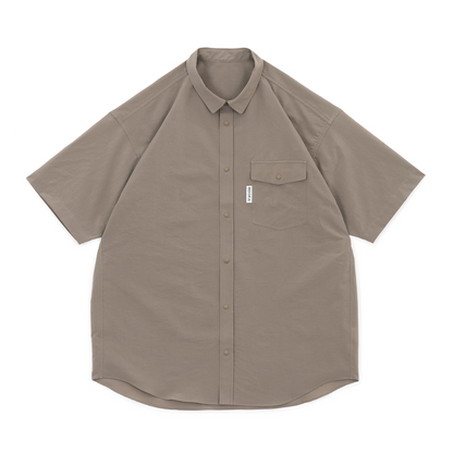 RIDGE / Women Basic Short Sleeve Shirt
