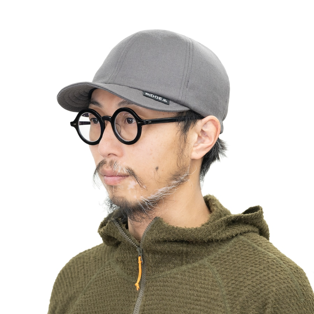 RIDGE / Merino Flannel Basic Cap