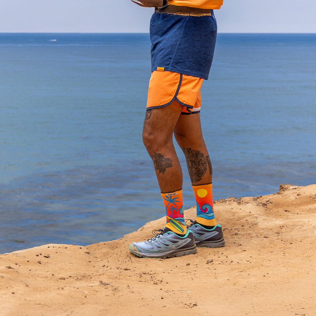 injinji / インジンジ アーティストデザイン トレイルミッドウエイトクルー