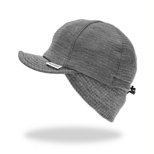 RIDGE / Grid Merino Earmuff Cap