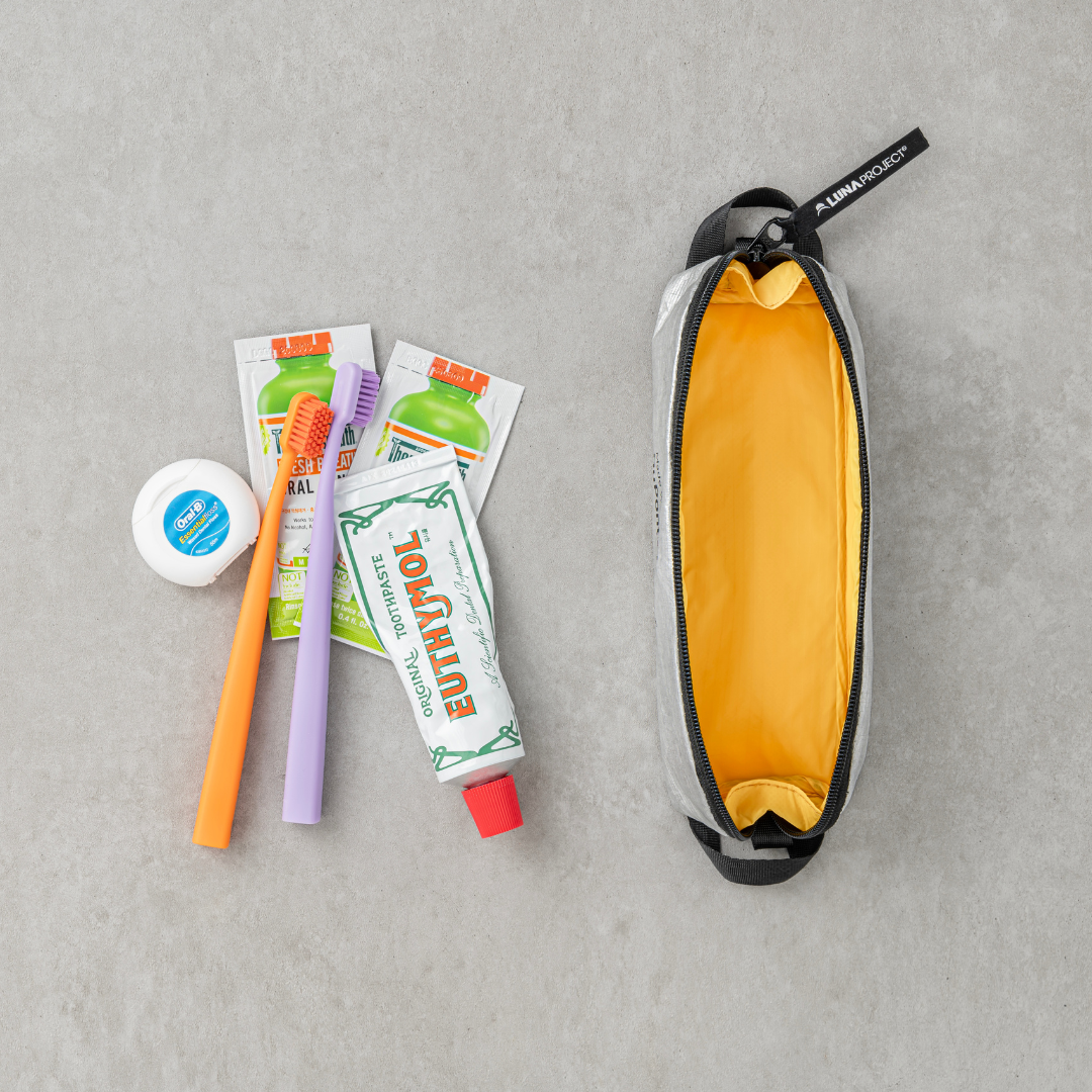 Luna Project Tyvek Zipper Pouch / ルナプロジェクト　タイベック　ジッパー　ポーチ