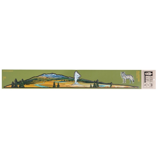 00. Yellowstone National Park Infinity Sticker / イエローストーン国立公園　インフィニティステッカー
