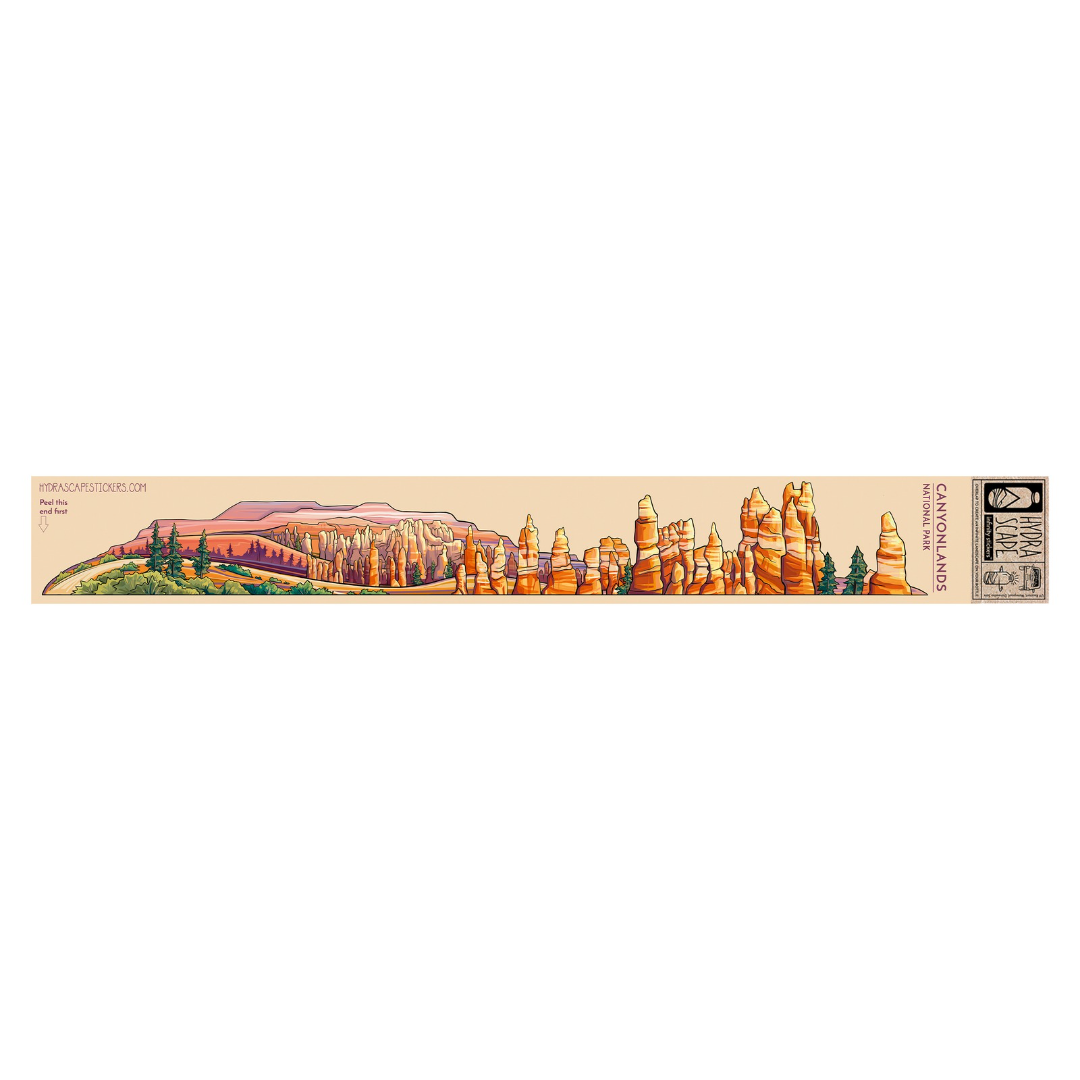 00. Canyonlands National Park Infinity Sticker / キャニオンランズ国立公園　インフィニティステッカー