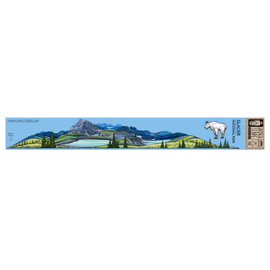 00. Glacier National Park Infinity Stickers / グレイシャー国立公園　インフィニティステッカー