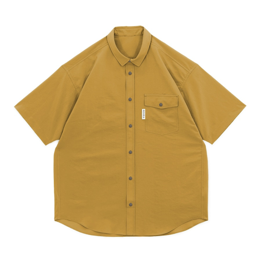 RIDGE / Women Basic Short Sleeve Shirt