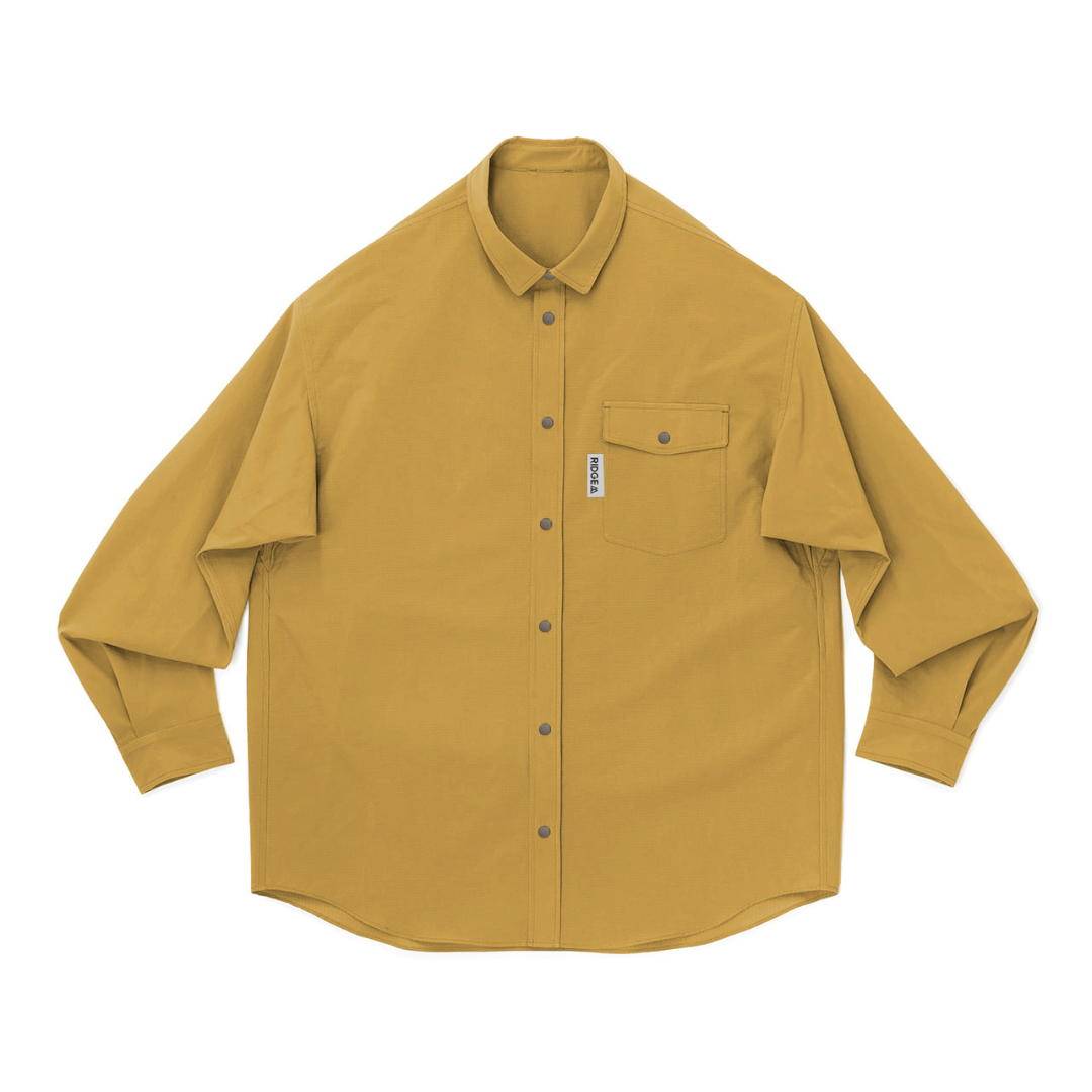 RIDGE / Women Basic Long Sleeve Shirt
