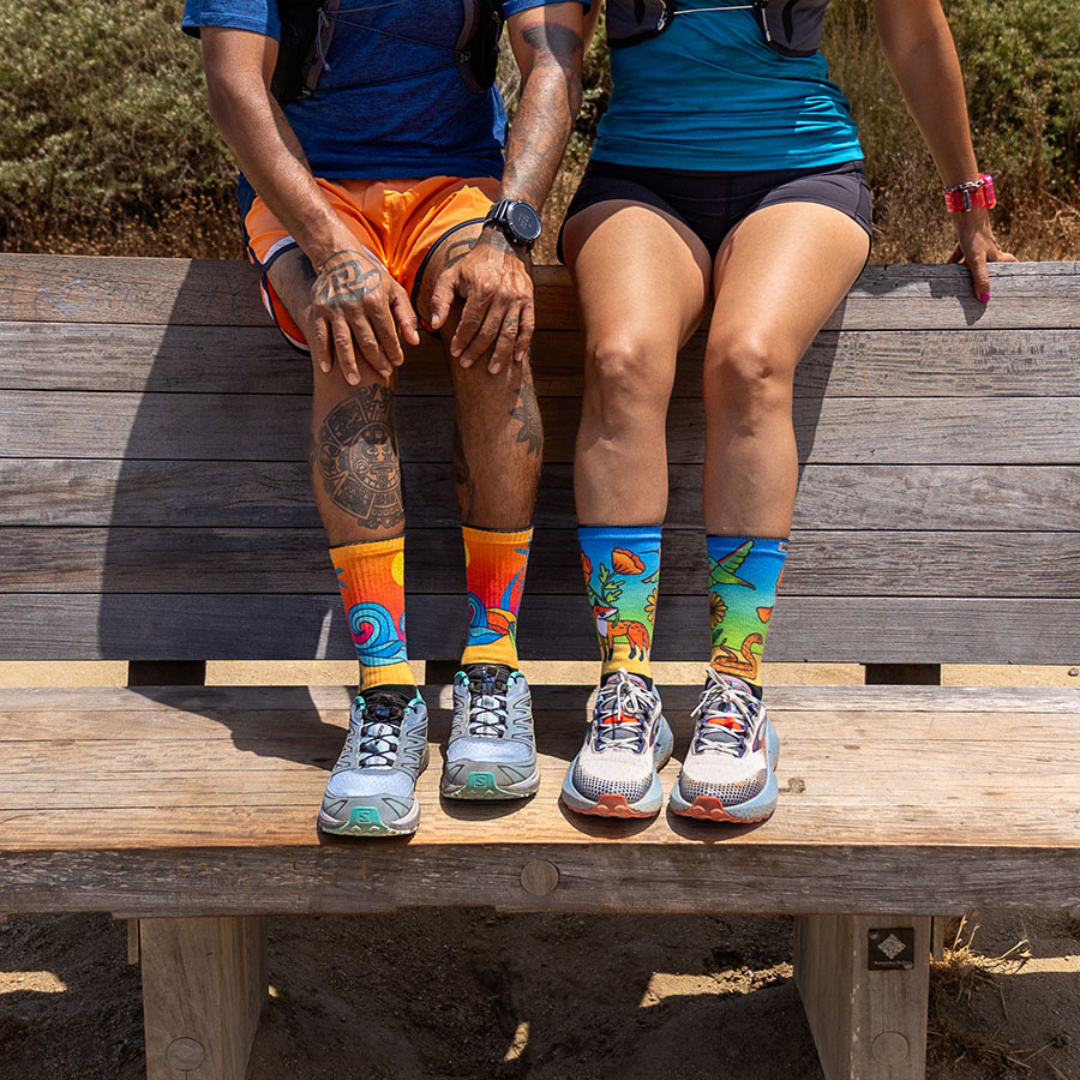 injinji / インジンジ アーティストデザイン トレイルミッドウエイトクルー